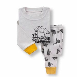 Kids Trains Pajamas